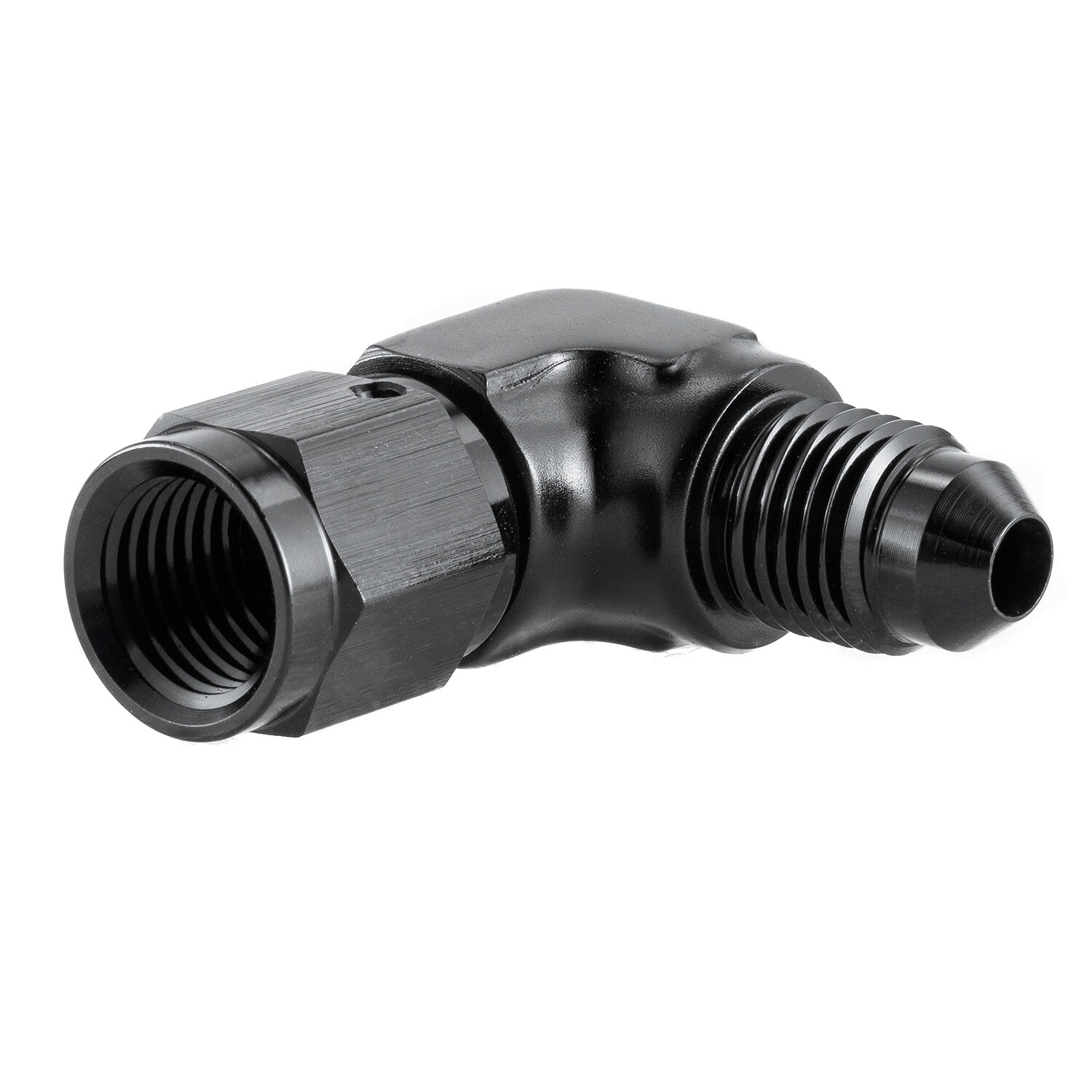 4000PSI 4 AN Female to 4AN Male Flare 90° Elbow Swivel Fitting Adapter Coupler