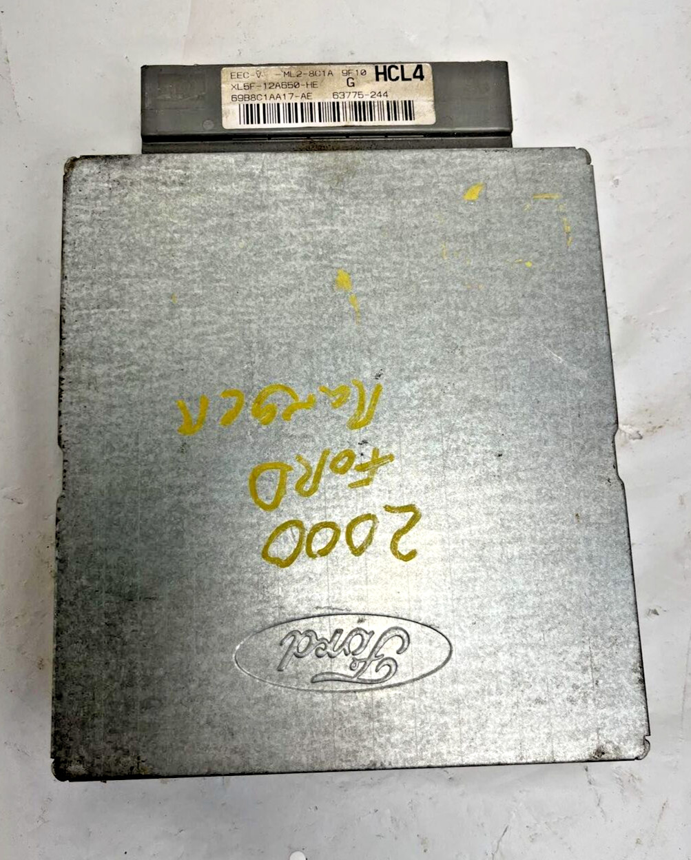 Electronic Control Module (RH rear firewall) 6-183 (3.0L) ID XL5F-HE OE#