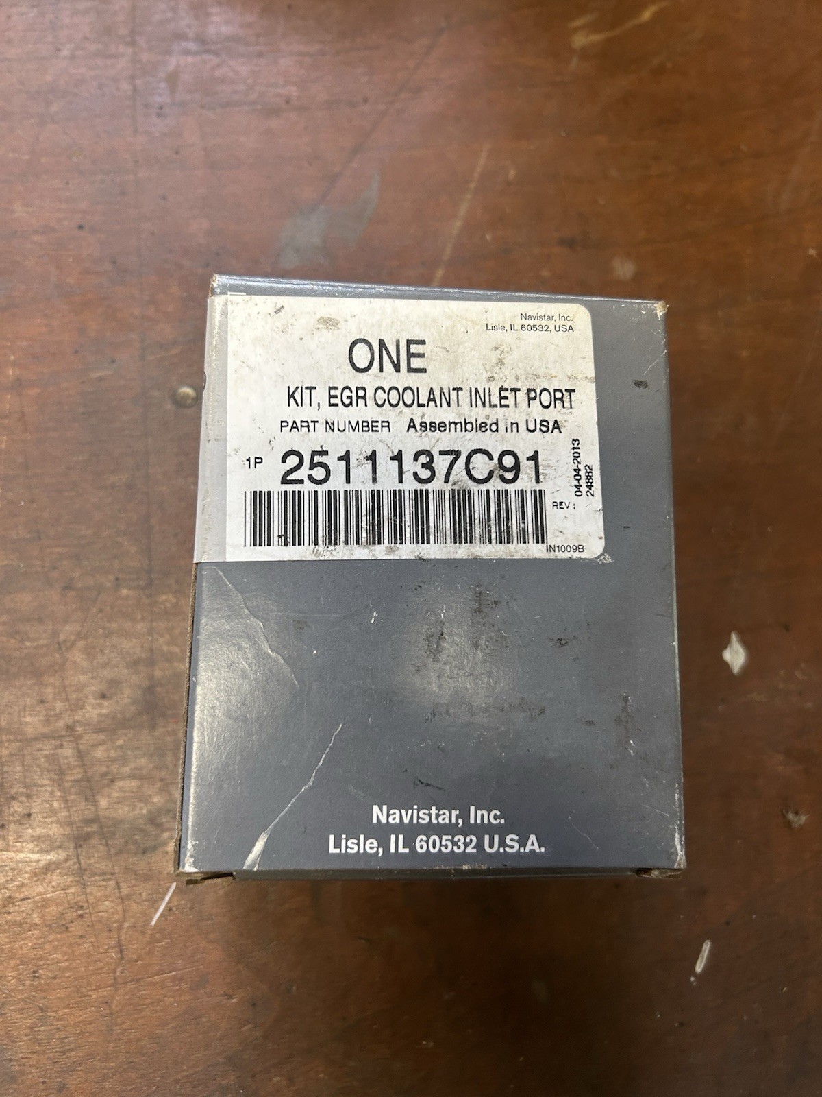 Part Number 2511137C91 EGR Coolant Inlet is an OEM Navistar International Part Number 2511137C91 EGR Coolant Inlet is an OEM Navistar International