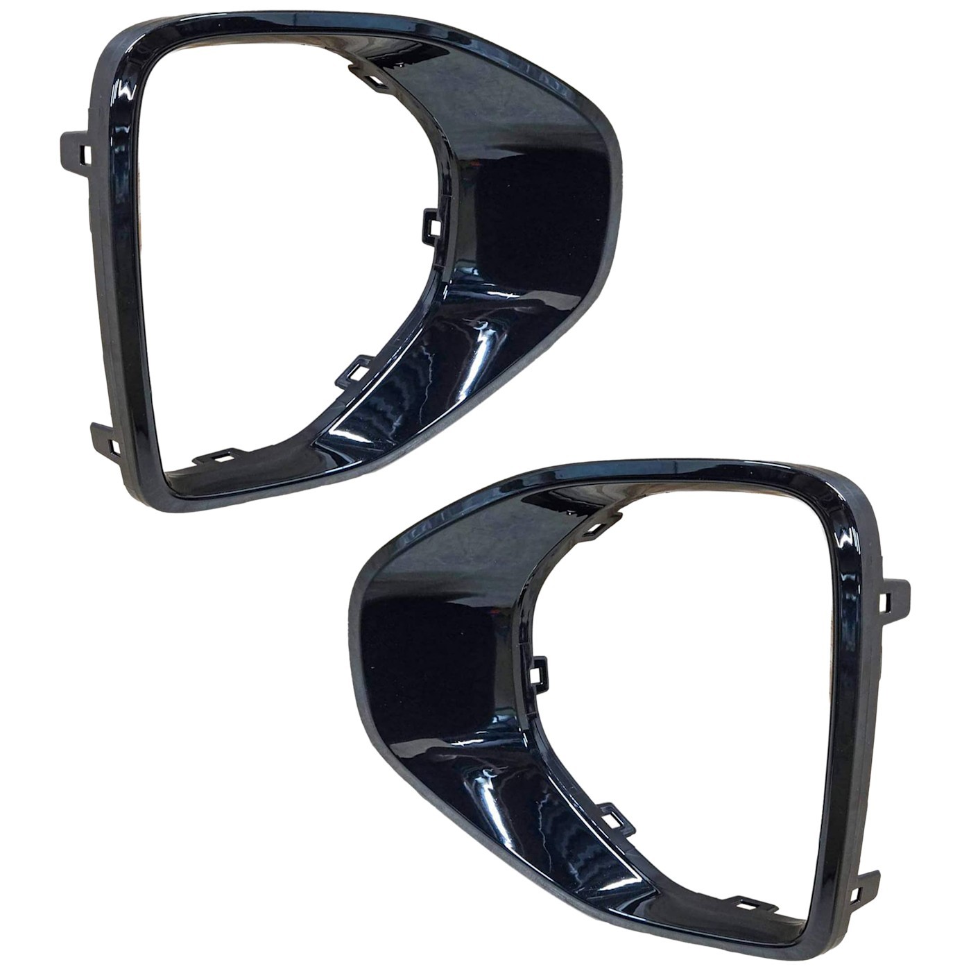 Pair Set of 2 Bumper Face Bar Trims Front Driver & Passenger Side for Volkswagen
