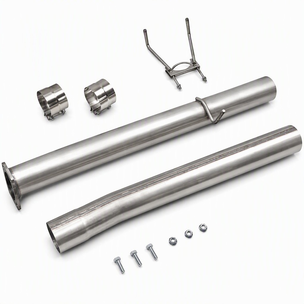 4in Exhaust Pipe for 13-18 Dodge Ram 2500 3500  6.7L Cummins Diesel All Bolt nut