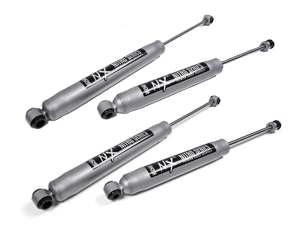 BDS NX2 Nitro  Front and Rear Shocks 6 Inch Lift Chevy/GMC 1500 Truck (88-98) an