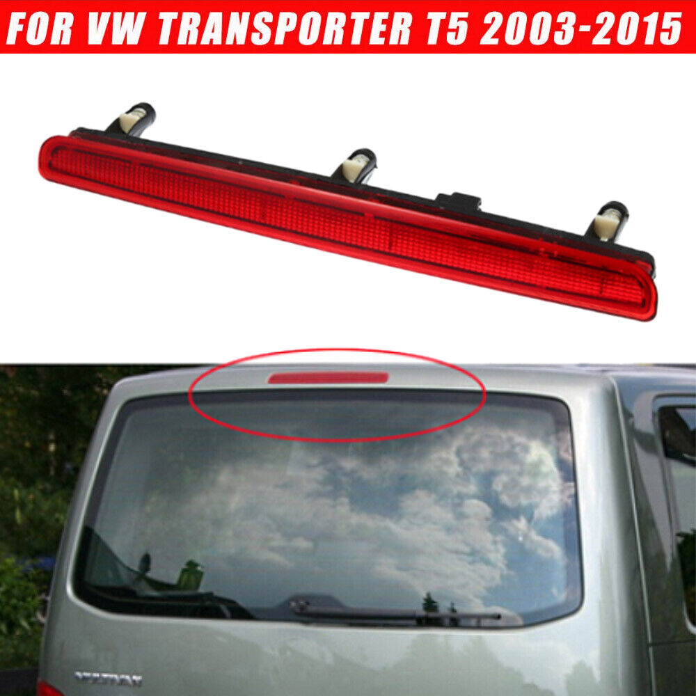 Brake Light Red For VW TRANSPORTER 2003-15 T5 3rd Centre Tailgate High Level