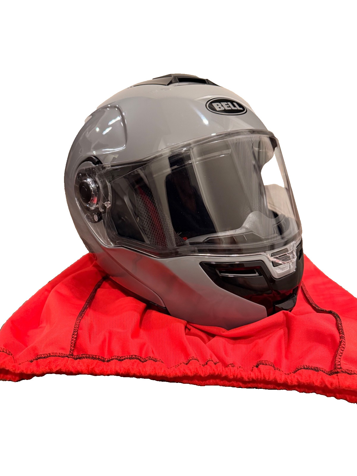 BELL SRT Modular Flip-Up Motorcycle Helmet - NR Gray, X-Large (pre-owned) BELL SRT Modular Flip-Up Motorcycle Helmet - NR Gray, X-Large (pre-owned)