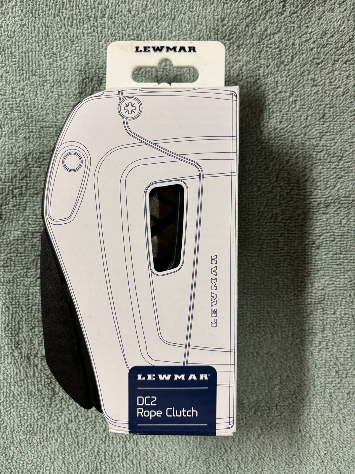 NEW LEWMAR Rope Clutch DC2 Single for 8-10mm (5/16