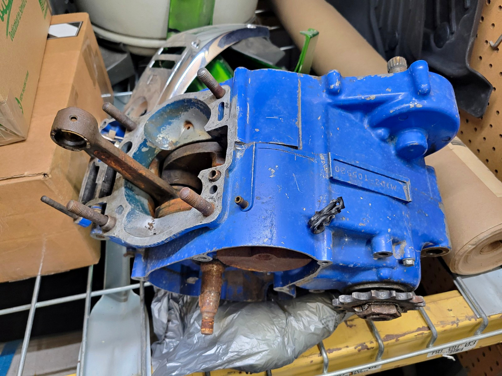 QUADZILLA Suzuki LT500R ENGINE BOTTOM END SPINS FREELY WITH KICKSTARTER ASSEMBLY QUADZILLA Suzuki LT500R ENGINE BOTTOM END SPINS FREELY WITH KICKSTARTER ASSEMBLY