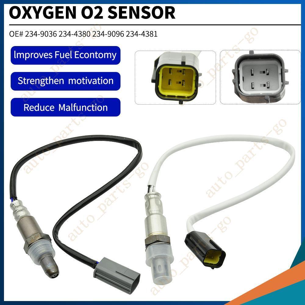 2Pcs For 2007-2013 Nissan Altima 2.5L Upstream & Downstream Oxygen O2 02 Sensors