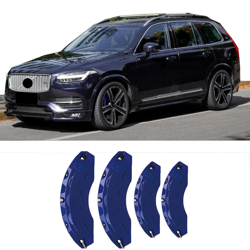 4pcs Blue Custom Aluminum Car Brake Caliper Covers for VOLVO XC90 Accessories