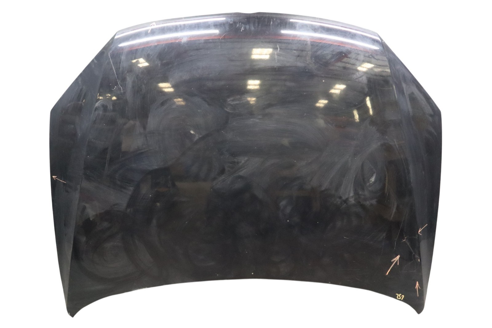 11-17 Volkswagen VW Touareg Front Hood Bonnet Panel Assembly Oem *Scratched*