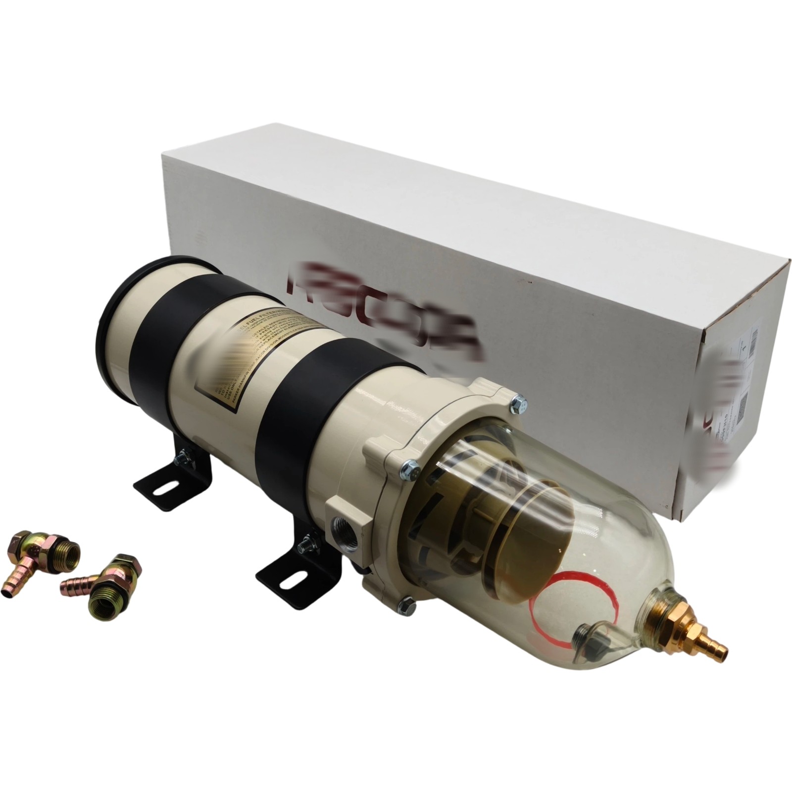 Fuel Filter/Water Separator Filter Assembly NEW 1PC Parker Racor 1000FH10 Fuel Filter/Water Separator Filter Assembly NEW 1PC Parker Racor 1000FH10