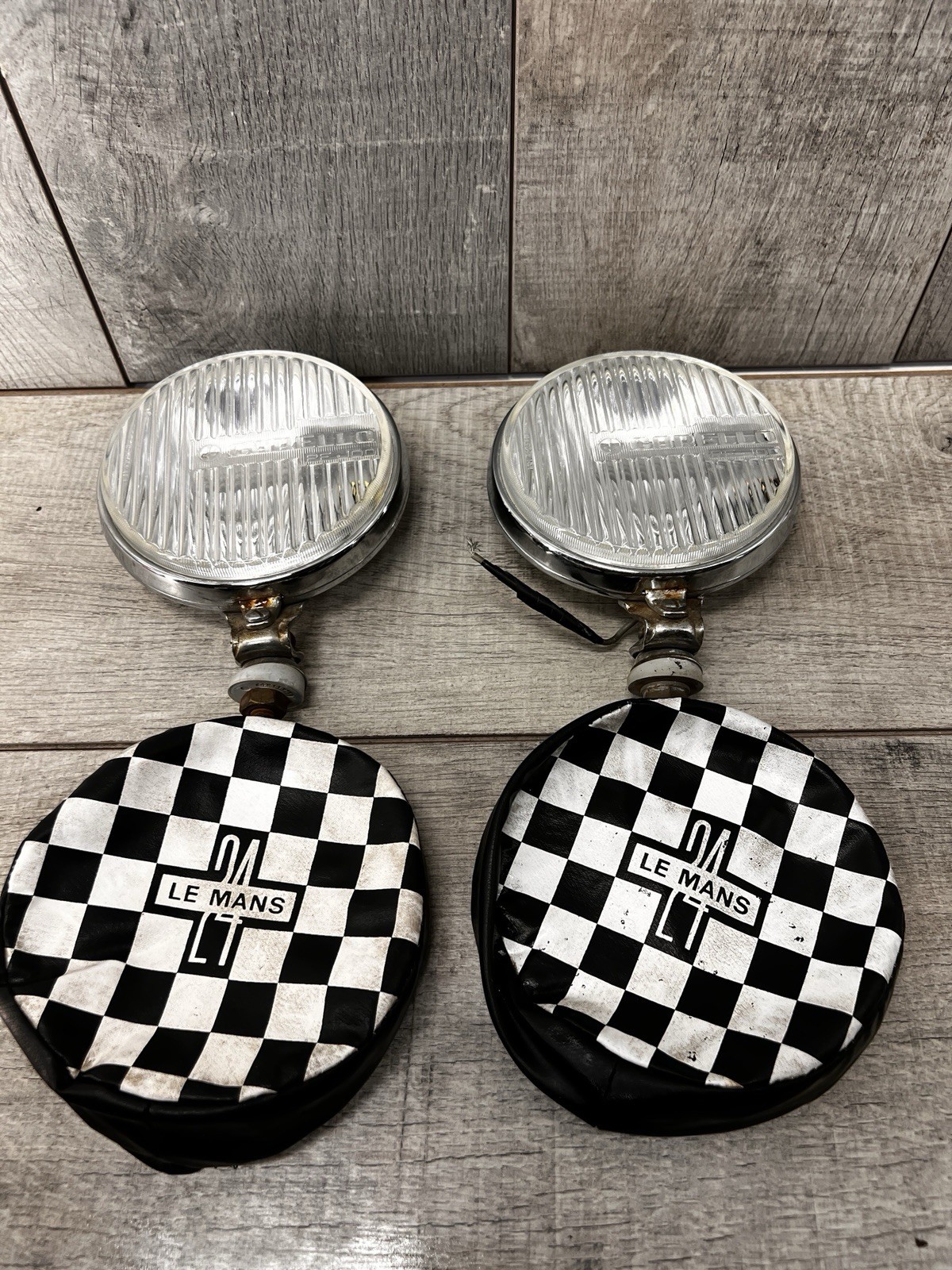 VTG Pair 2 Carello PF JOD Driving Lights Excellent Condition Tested Working RARE VTG Pair 2 Carello PF JOD Driving Lights Excellent Condition Tested Working RARE