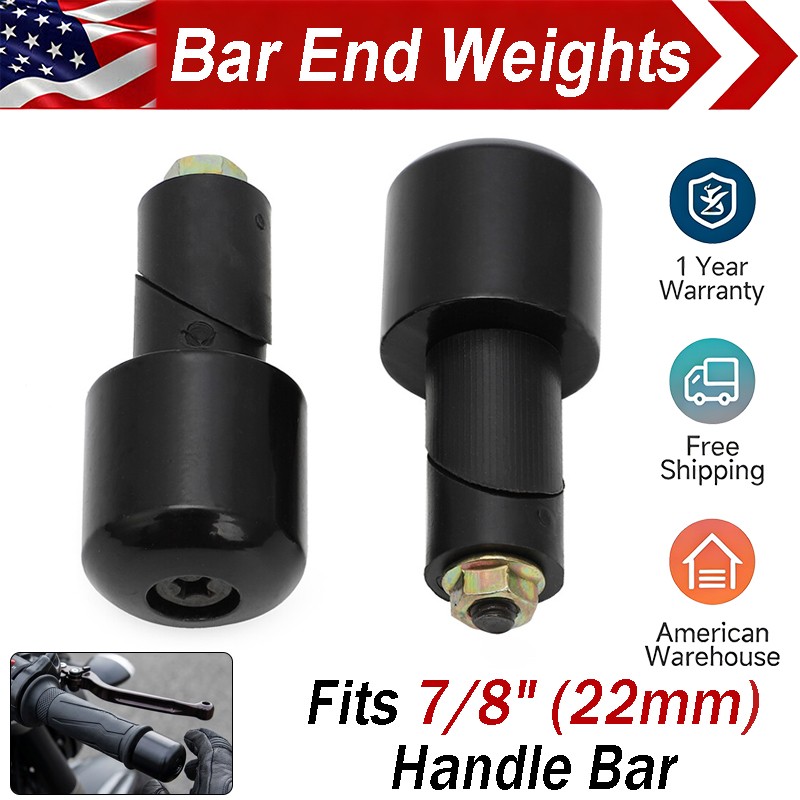 Heavy Handlebar End Weights For Honda 7/8