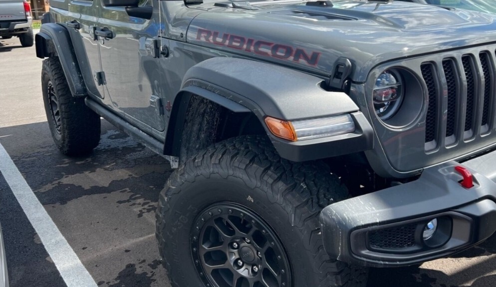 Jeep Wrangler JLU Fender Extenders Jeep Wrangler JLU Fender Extenders