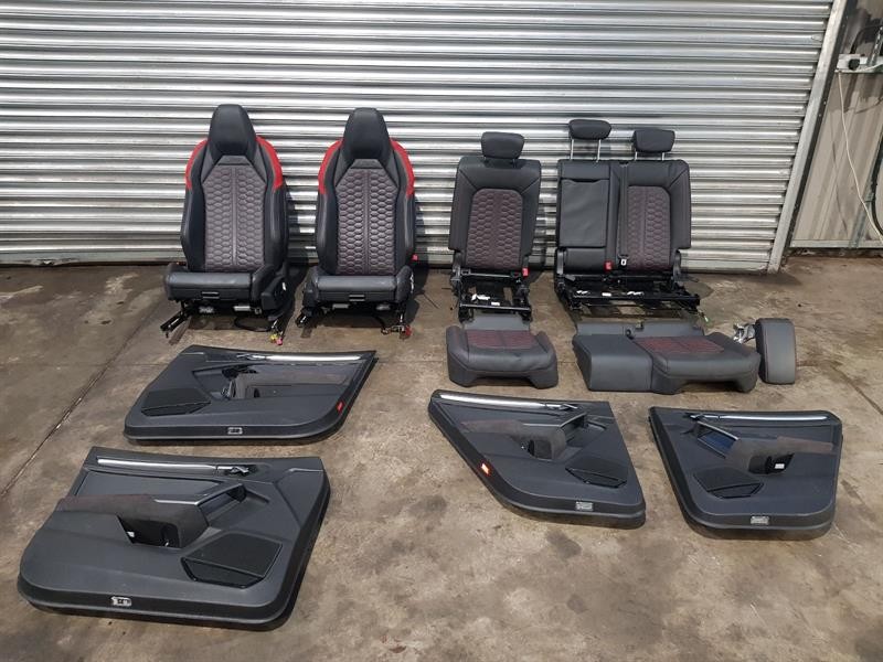 2018-2026 MK2 AUDI RSQ3 FULL INTERIOR SEATS+CARDS+ARMREST LID 5 DOOR ESTATE