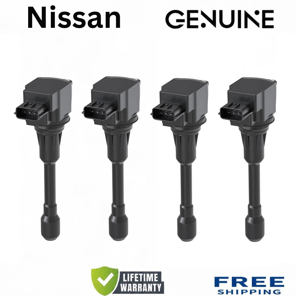 OEM NEW NISSAN x4 Ignition Coil 2007–2013 Nissan Altima, Rogue, Sentra 2.5L I4