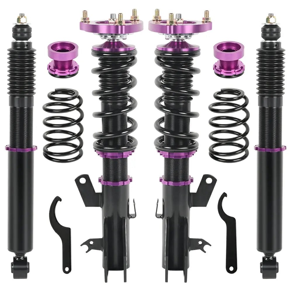4pcs Coilover Suspension Lowering Kit For Honda Civic 2012-2015 Adj. Height