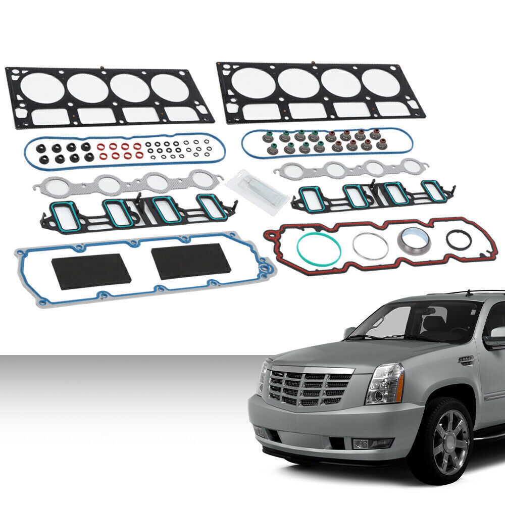 Head Gasket Set Fit for 07-14 Cadillac GMC Sierra Chevrolet Yukon 6.0 6.2 VIN ※