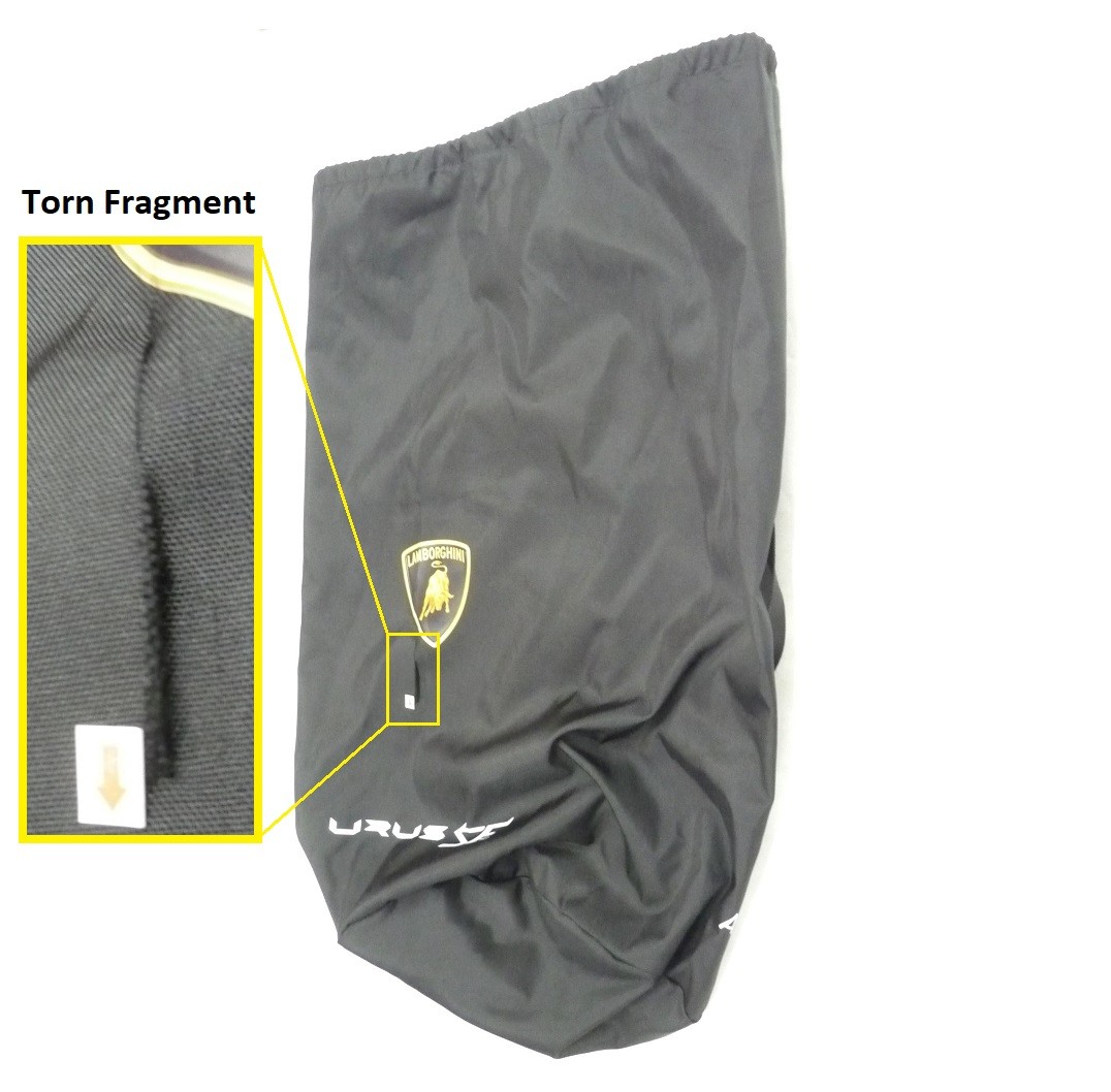 2018-2024 Lamborghini Urus SE Car Cover Bag (Only) Torn fragment 4ML860636B OEM