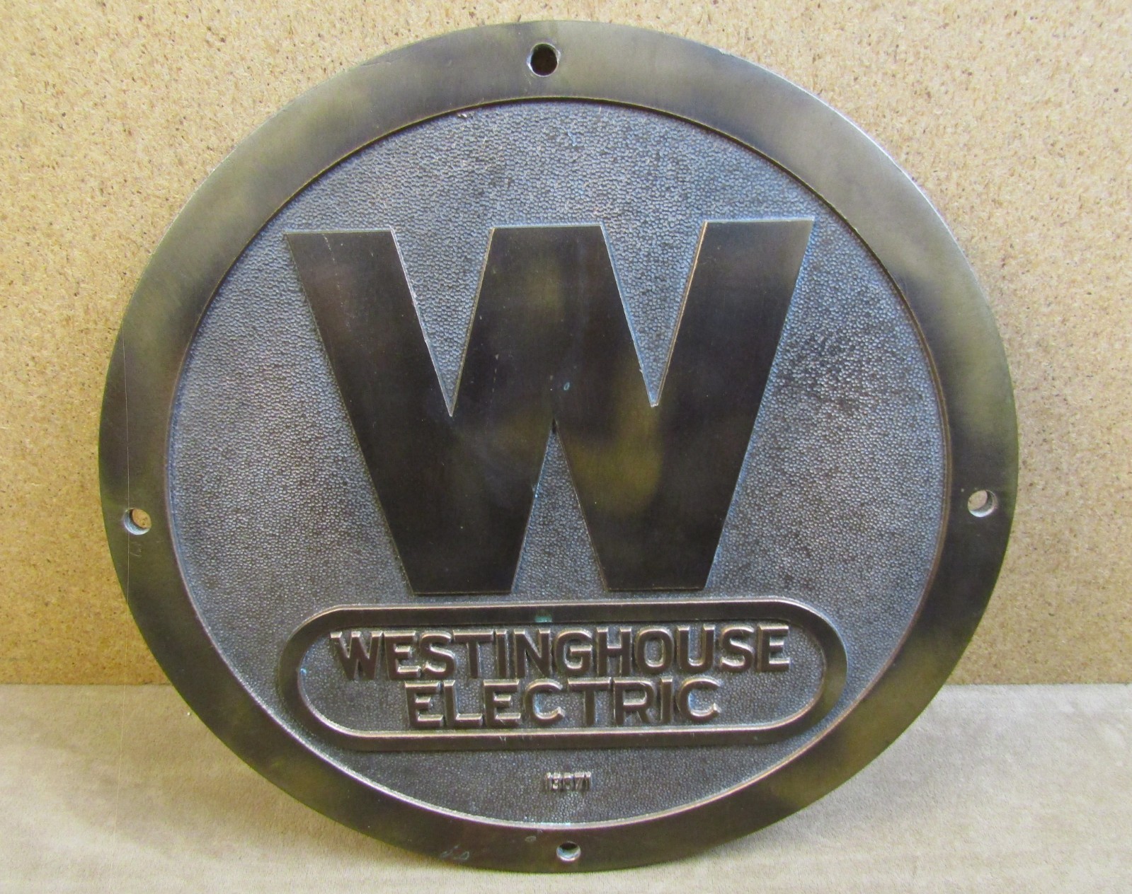 RARE VINTAGE WESTINGHOUSE ELECTRIC NO.13871 BRASS/BRONZE 10\