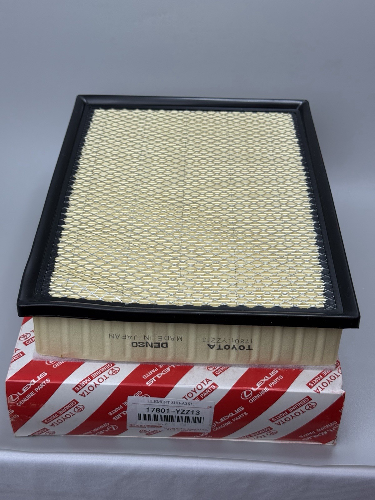 Toyota 4Runner V6 (2010-2015) OEM Genuine ENGINE AIR FILTER 17801-YZZ13