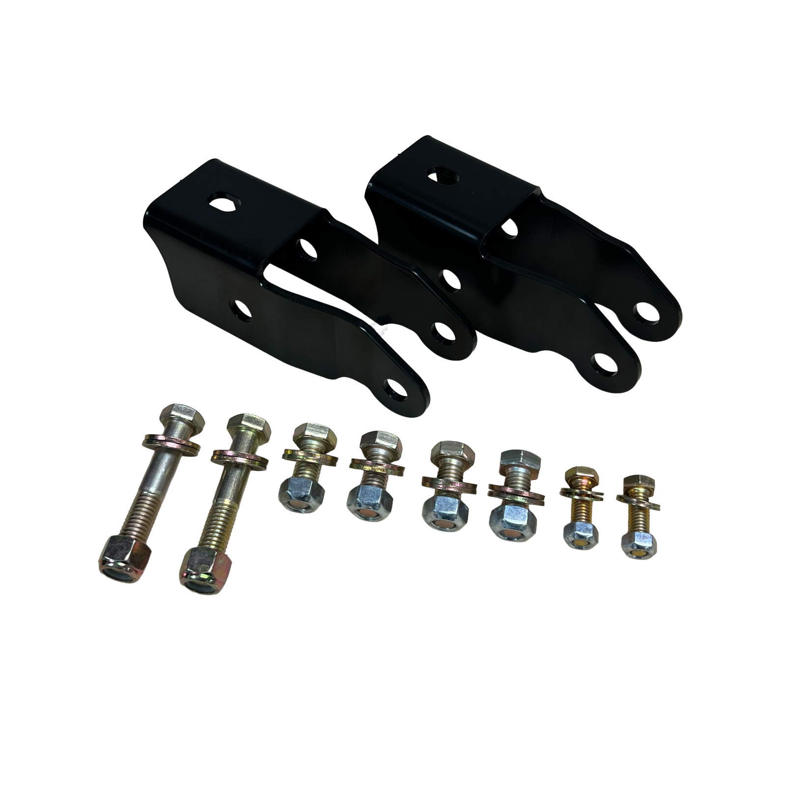 GSI 73-87 Chevy GMC C10 Steel Rear Shock Relocation Brackets Squarebody (Pair)