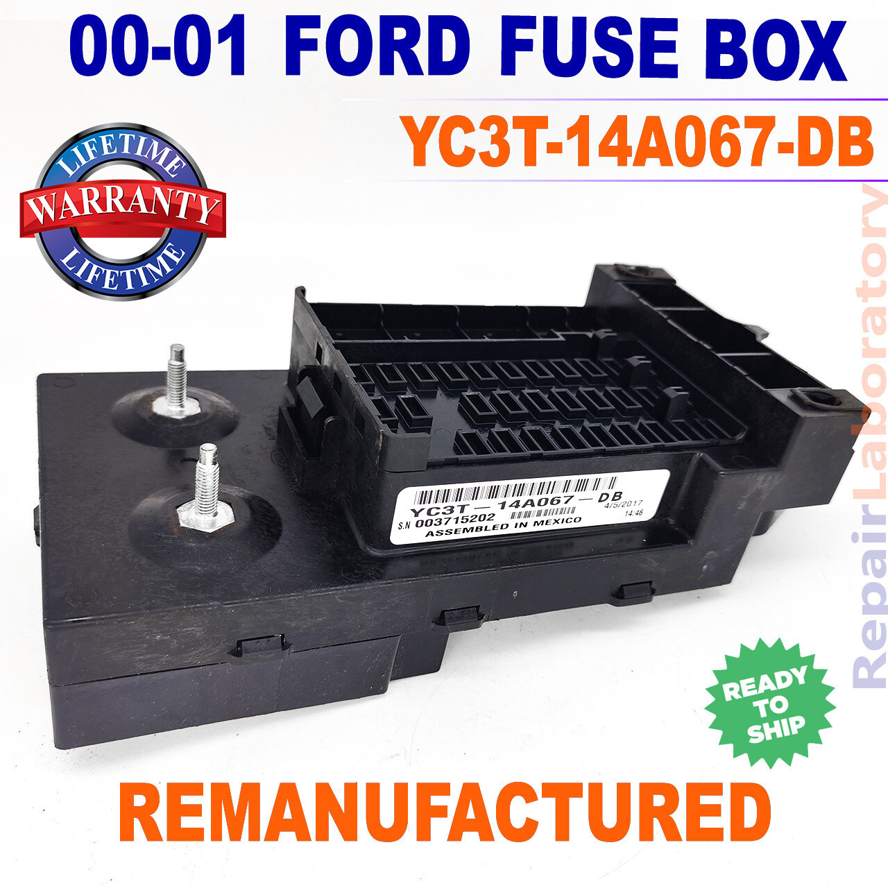 ✅ReBuilt✅  YC3T-14A067-DB 2000-2001 Ford F250-F550 Fuse box