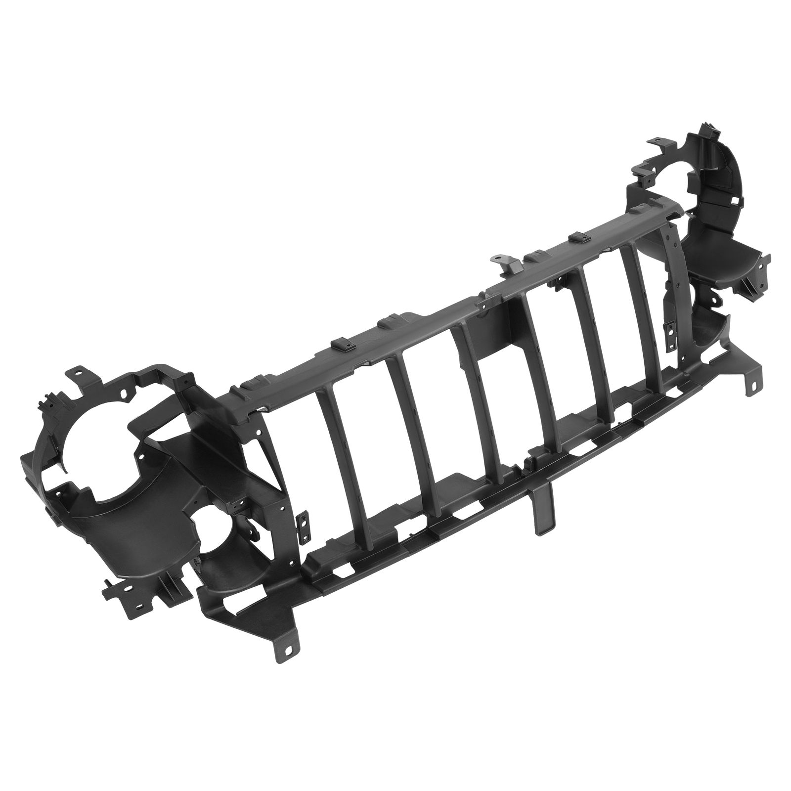 Front Header Panel Grille For Jeep Liberty 2005-2007 w/ Fog Light Holes