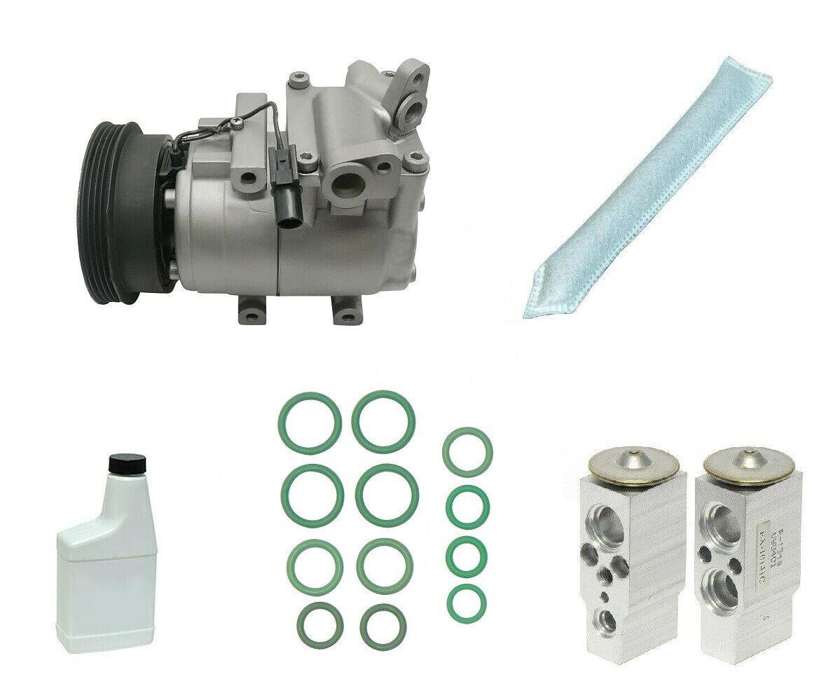 REMAN COMPLETE A/C COMPRESSOR KIT 2000-2002 HYUNDAI ACCENT 1.5L L4 HS15 EG188
