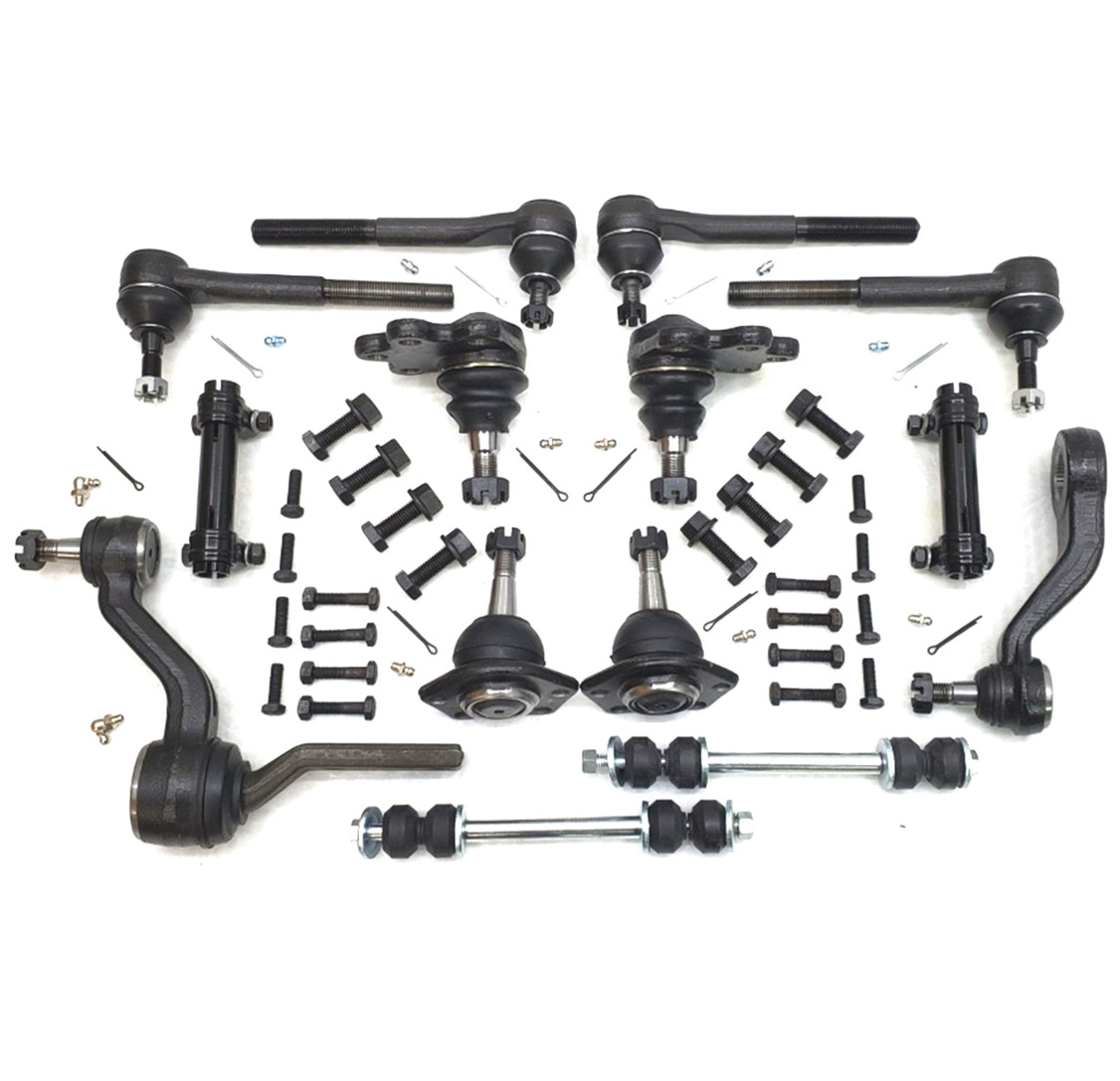 XRF Ball Joint Tie Rod Arm Steering Kit Chevrolet GMC K1500 K2500 K3500 88-92