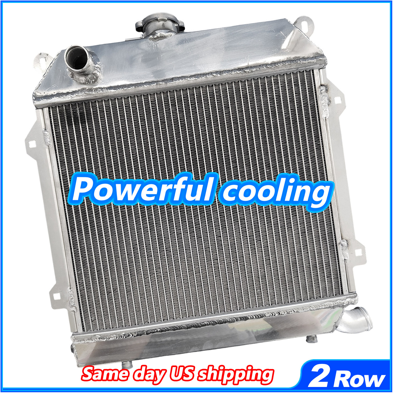 All Aluminum Radiator for 1977-1983 BMW E21 320i Sedan 3-Series M10 1.8L 2.0L MT