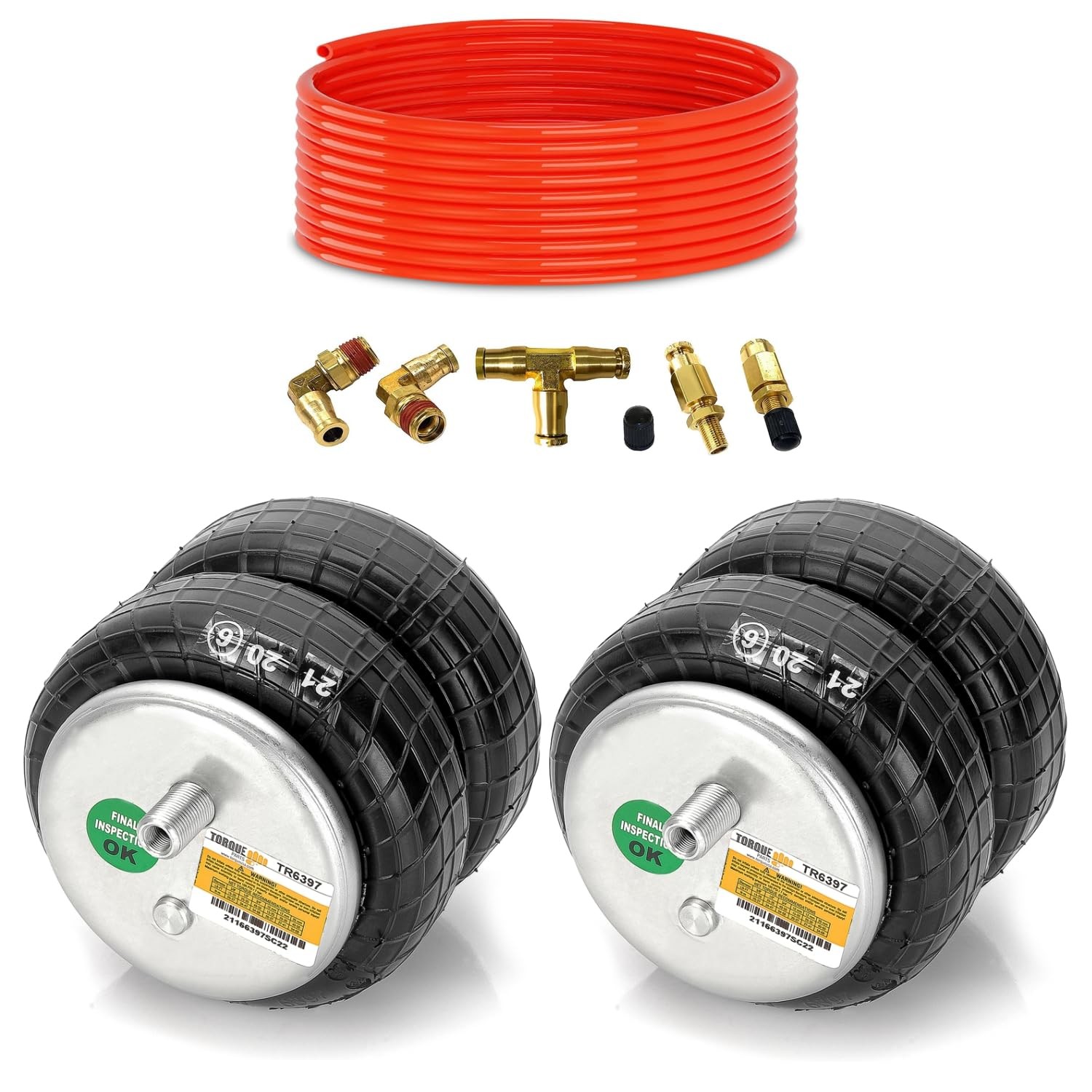 TORQUE 2 pcs of 6397 Air Spring Bag Replacement for 6397 Firestone and Torque