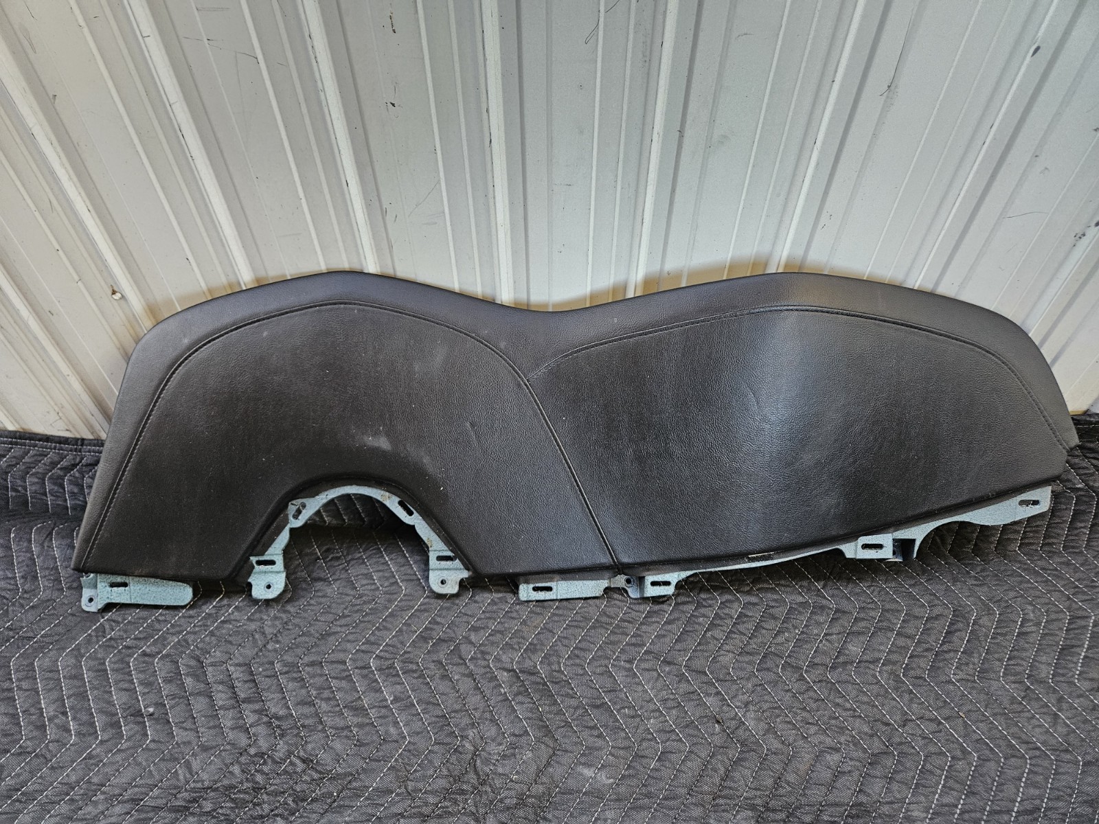 15-20 Escalade Jet Black Leather Upper Top Dashboard Dash Pad Trim Panel OEM