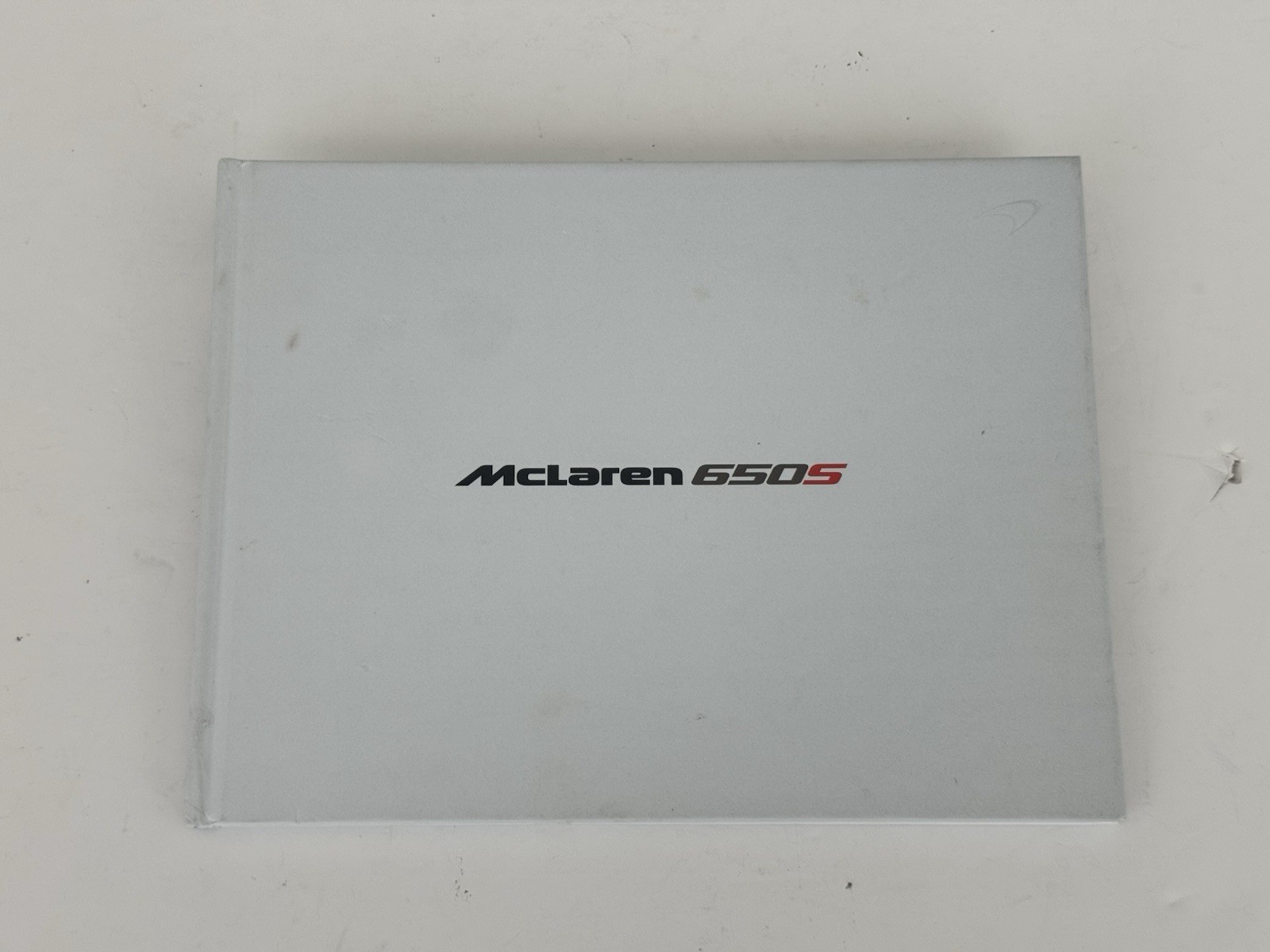 RARE MCLAREN 650s BROCHURE and Book supercar Technical Specs 