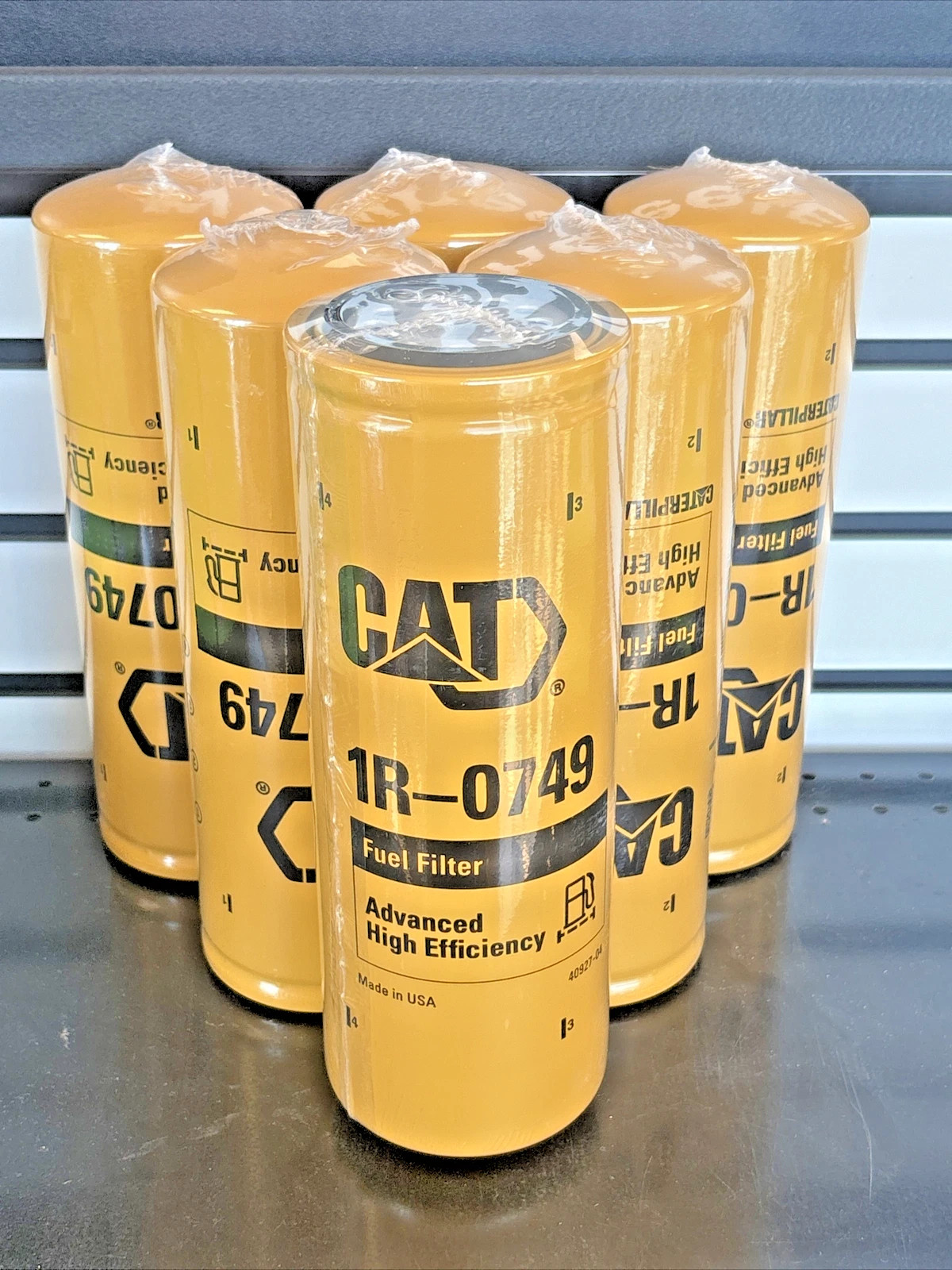OEM 6 Pack CAT 1R-0749 FUEL FILTER / CATERPILLAR 1R0749 - USA