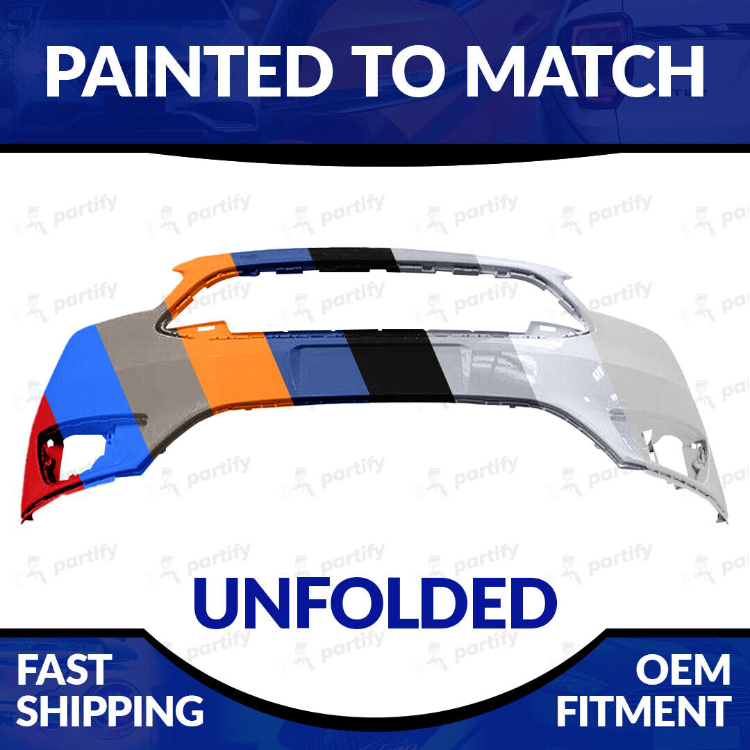 NEW Painted To Match 2015-2018 Ford Focus Non-ST Unfolded Front Bumper