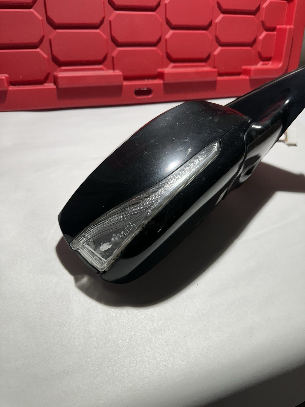 17-19 INFINITI QX30 OEM R Passenger Power Fold Door Mirror W/Camera Black TESTED