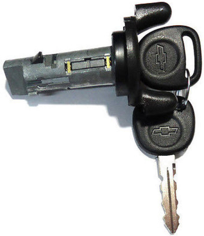 New CHEVROLET GM Ignition Lock Cylinder Tumbler Key Switch W/ 2 OEM Logo Keys