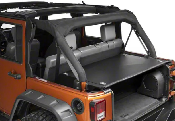 TUFFY Security Products Premium Cargo Enclosure for 07-10 Wrangler JK - 310-01