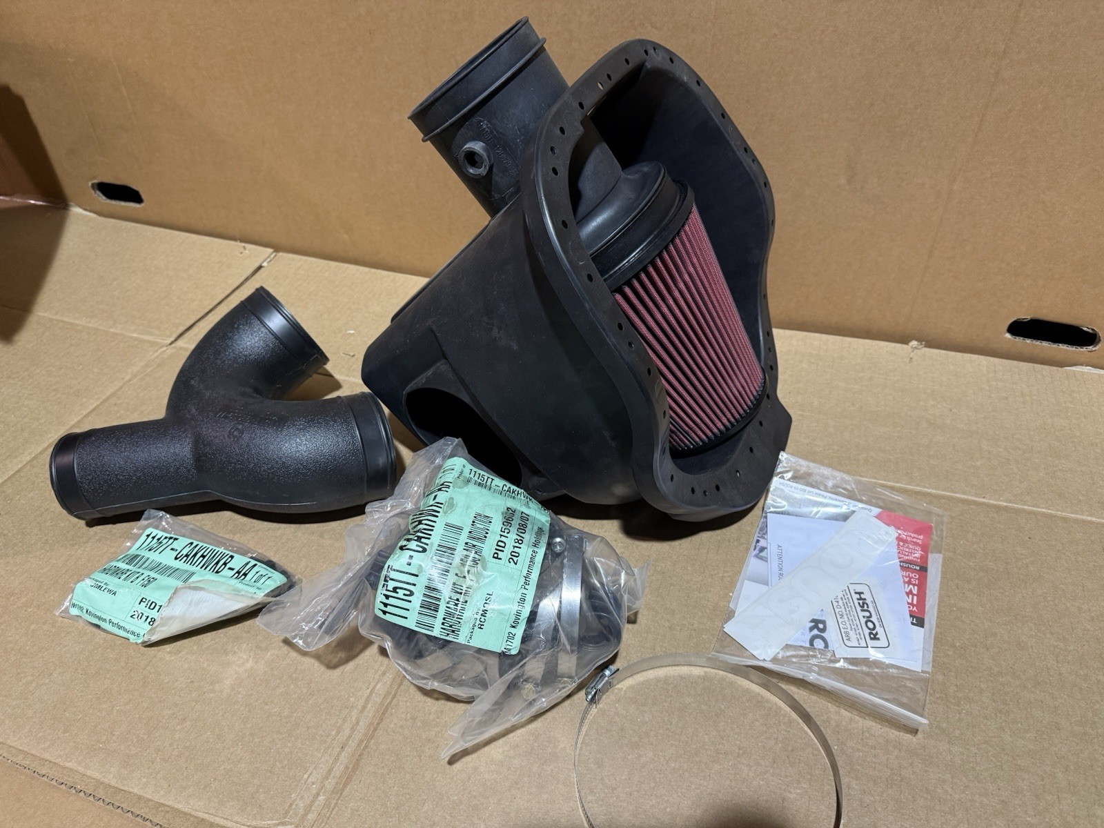 2015 - 2017 F150 ECOBOOST Roush Cold Air Intake 2.7L & 3.5L V6 RETURNED ITEM