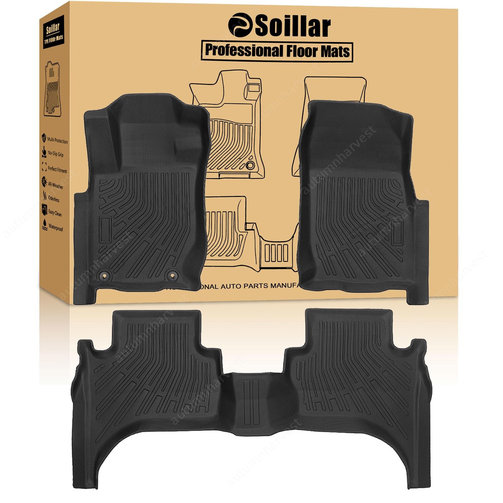 For 2005-2018 Mitsubishi L200 Triton Replacement Floor Mats Liners TPE Full Set