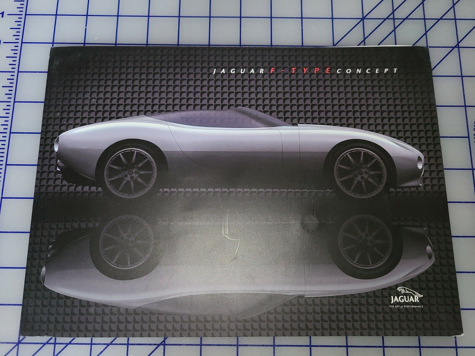 2000 Jaguar F Type Concept Press Kit Product Information Brochure 