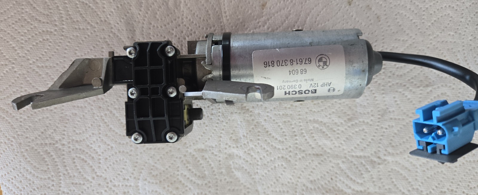 BMW e36/e46/e64 Convertible Top Latch Motor, 94-10, Warranty, 67618370816