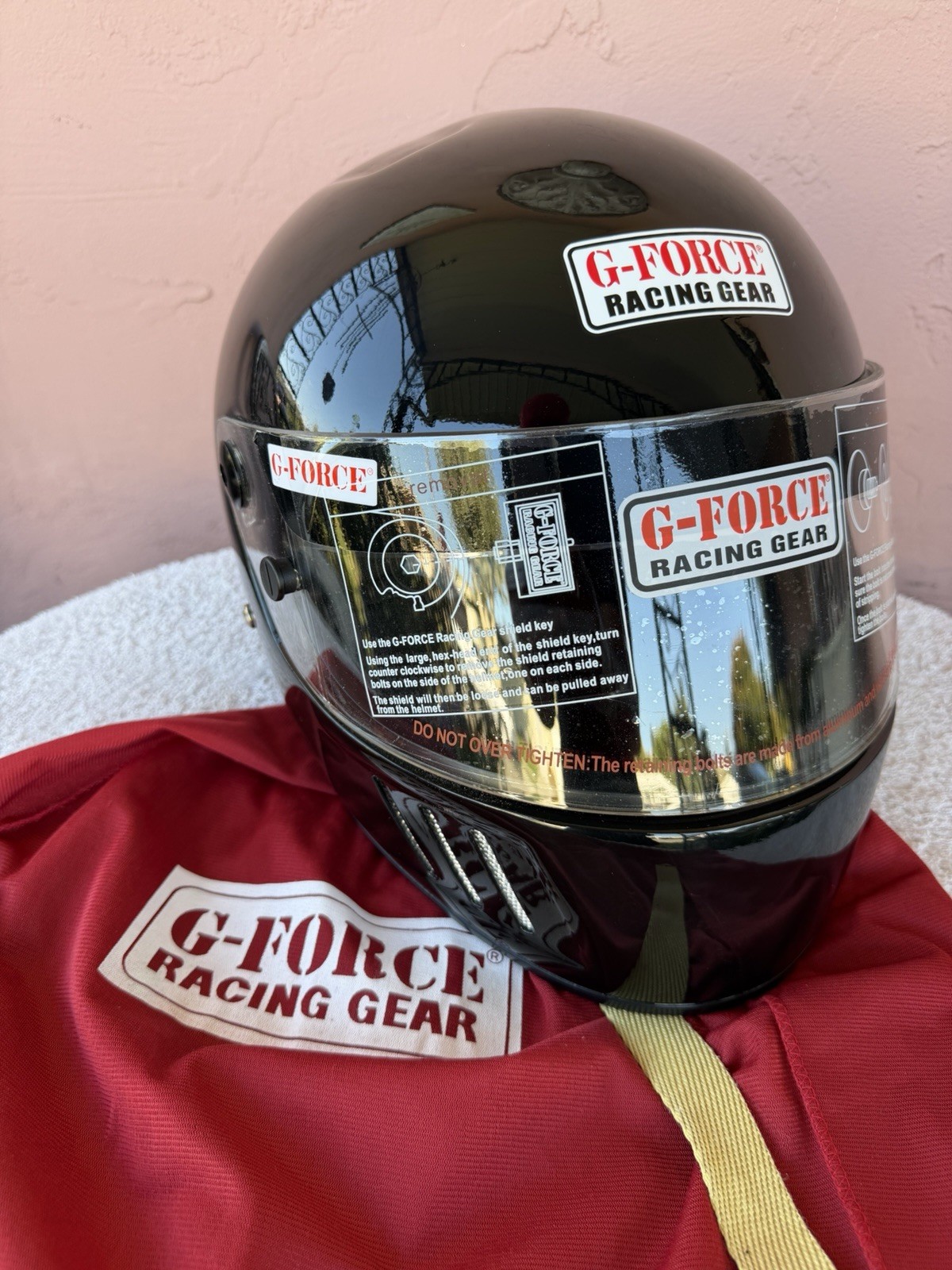 G-Force Racing Helmet Pro Eliminator/Pro Vintage Snell SA2010 Size M