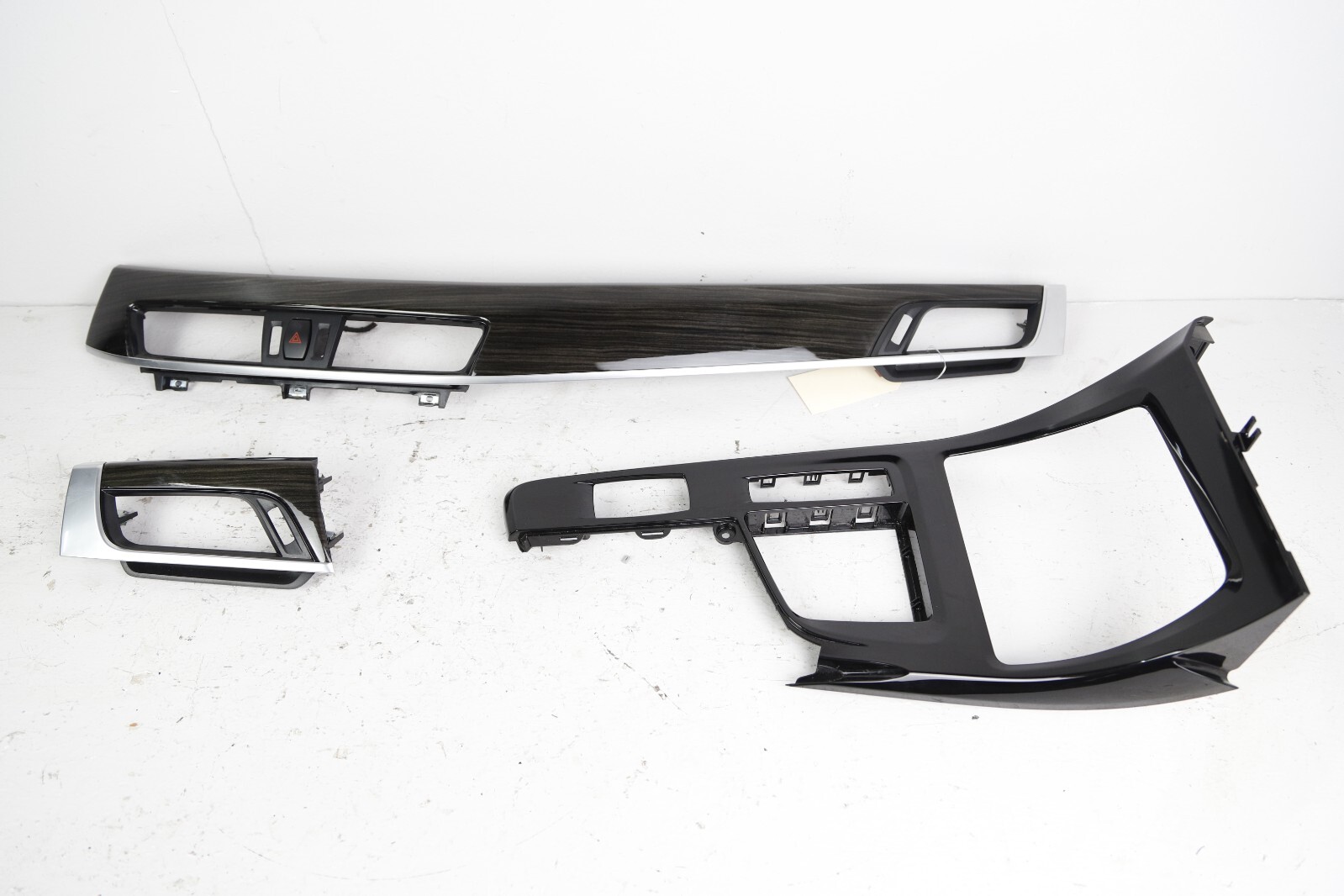 2016-2021 BMW X1 F48 DASH CONSOLE WOOD TRIM PANEL SET OEM