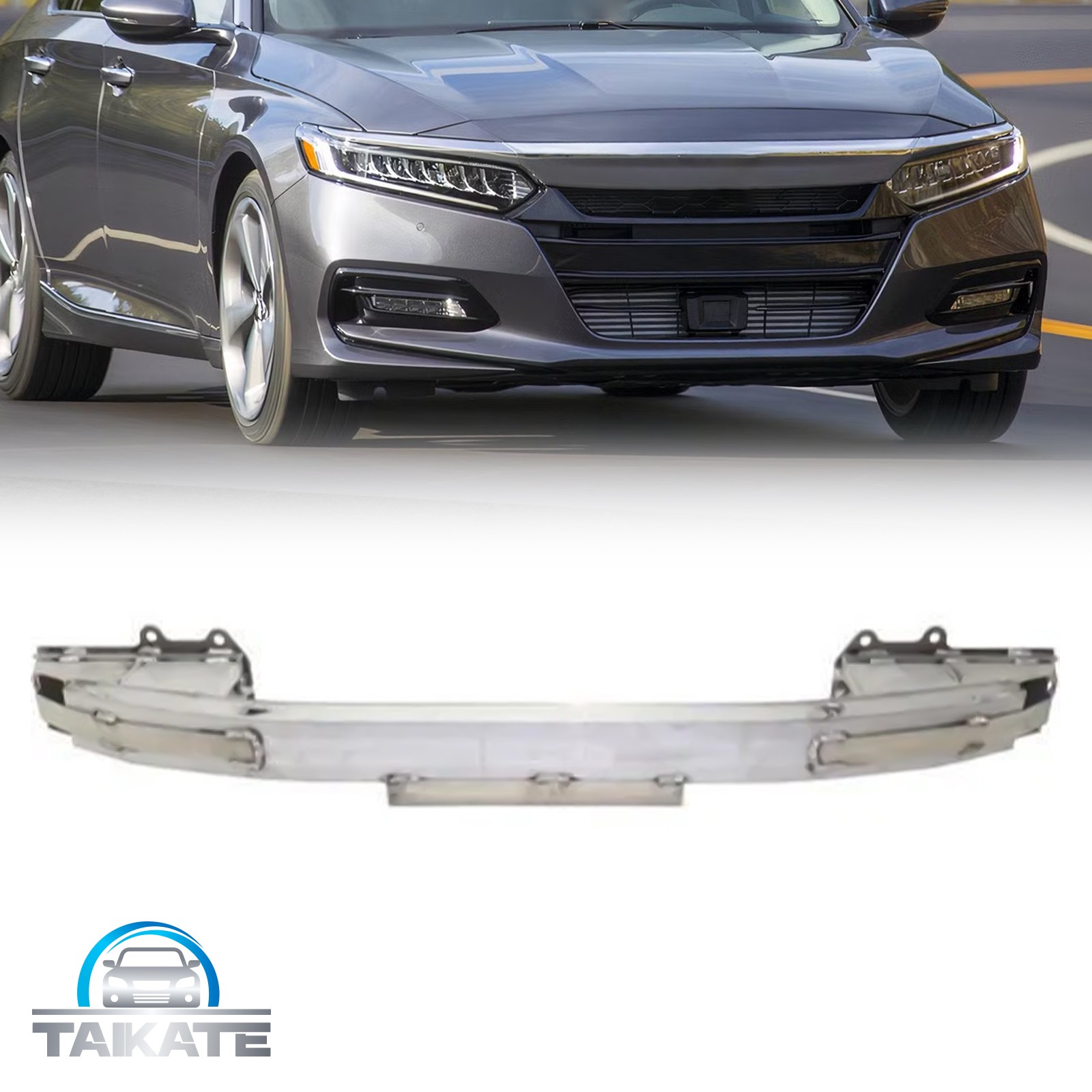 Fits 2018-2022 Honda Accord Aluminum Front Bumper Reinforcement Bar 71130TVAA00