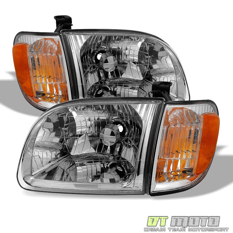 For 2000-2004 Toyota Tundra Regula/Access Cab Headlights+Parking Corner Lights For 2000-2004 Toyota Tundra Regula/Access Cab Headlights+Parking Corner Lights