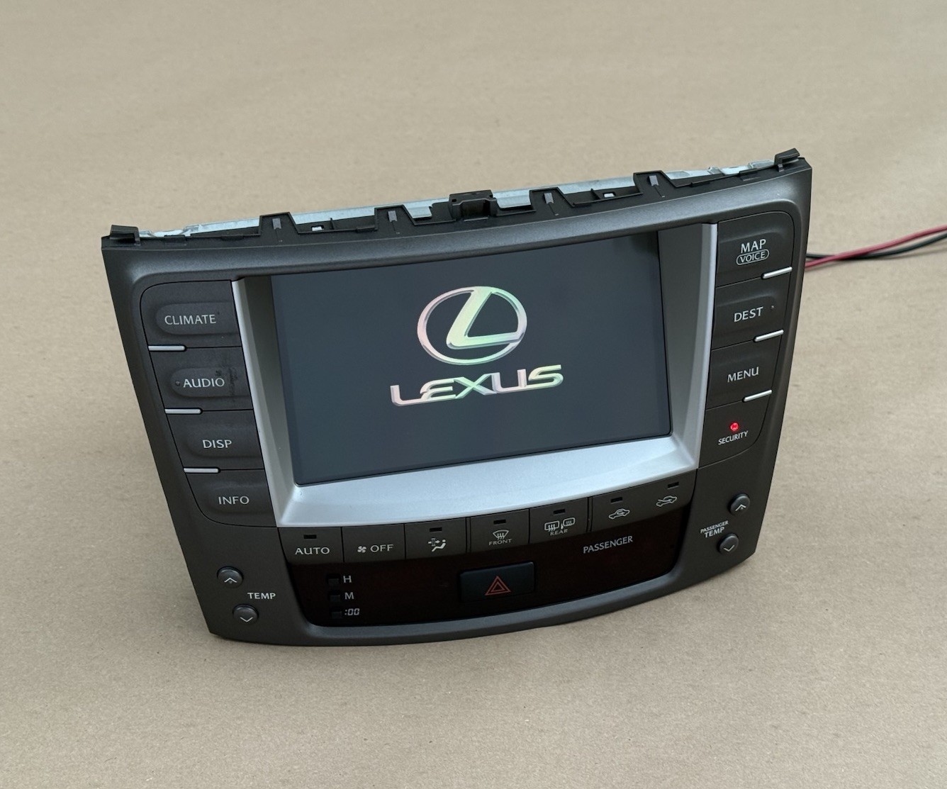 2006-2008 Lexus IS250 IS350 GPS Navigation Display Screen 86111-53140 TESTED