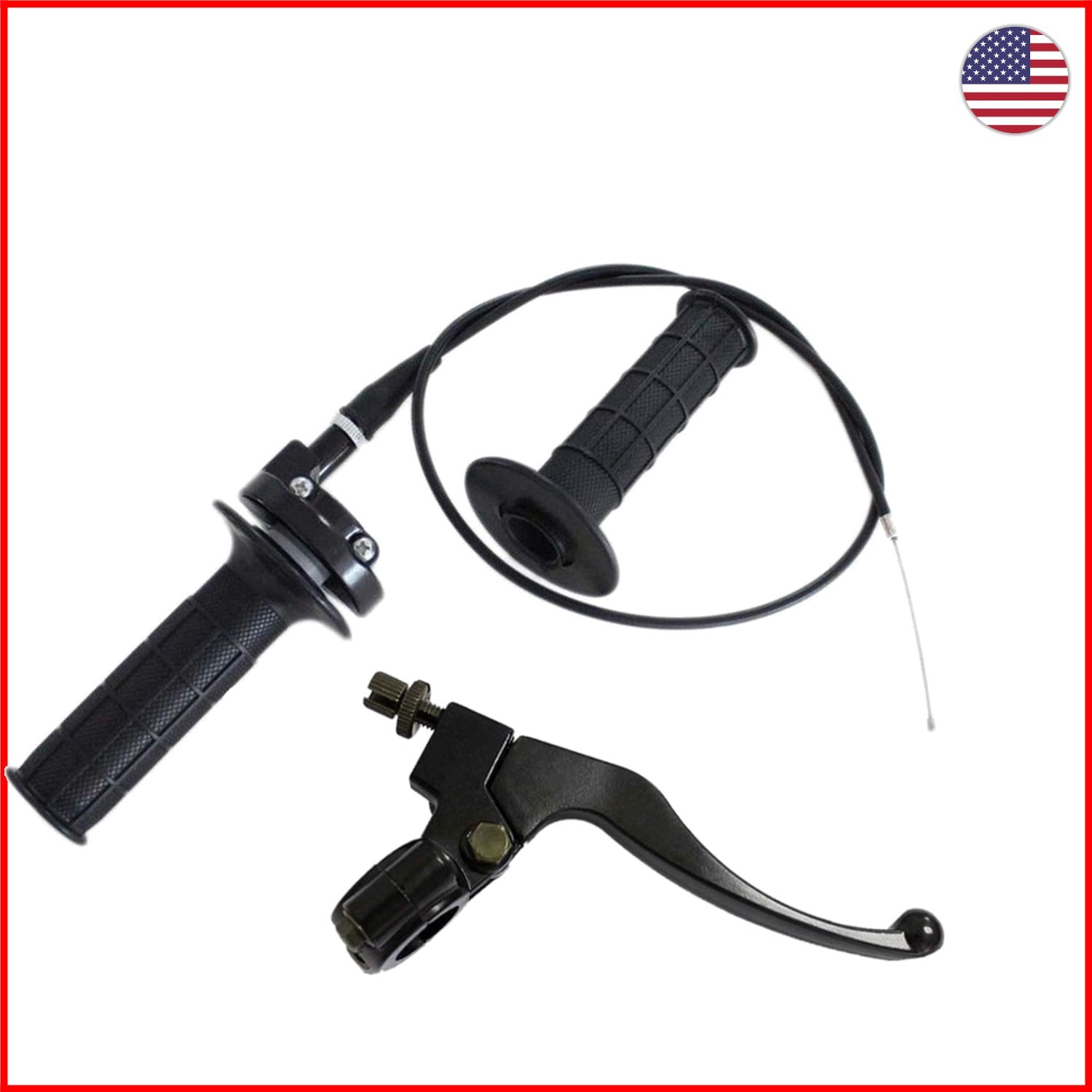 High-Quality Throttle Handle and Brake Levers Kit for Baja Mini Bikes 196cc