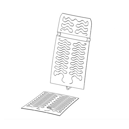 Paccar SP11903 Seat Back Cushion with Heaters,, for Kenworth Applications