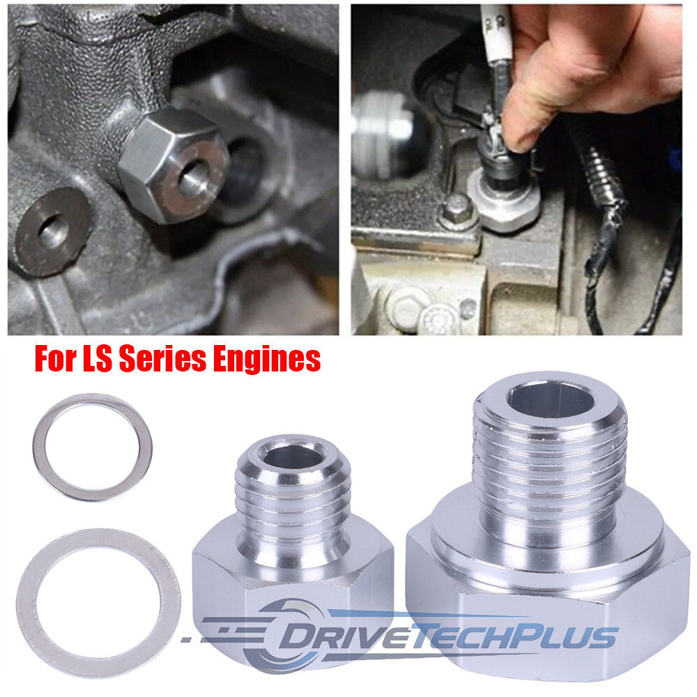 Oil Pressure Adapter Fit For Chevrolet LS1 4.8 5.3 6.0 Swap M12 M16 US Stock